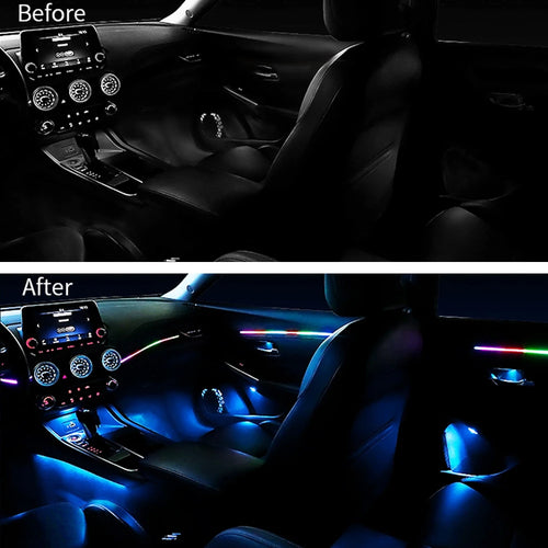 Premium Universal Car Interior Ambient Lighting Kit