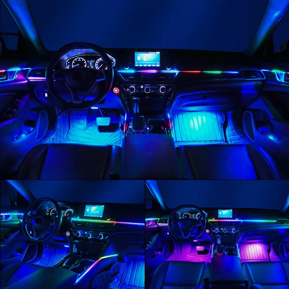 Premium Universal Car Interior Ambient Lighting Kit